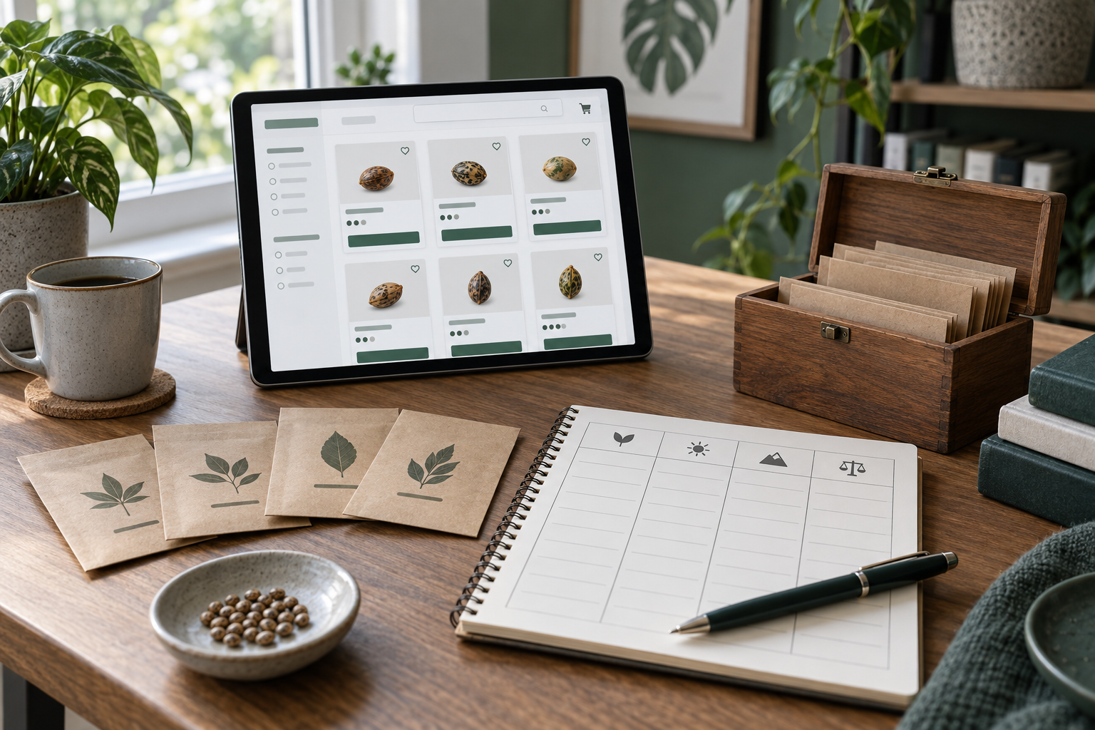 Cannabiszaden vergelijken voor Cannabiszaden bij Master of Seeds zo lees je productinformatie