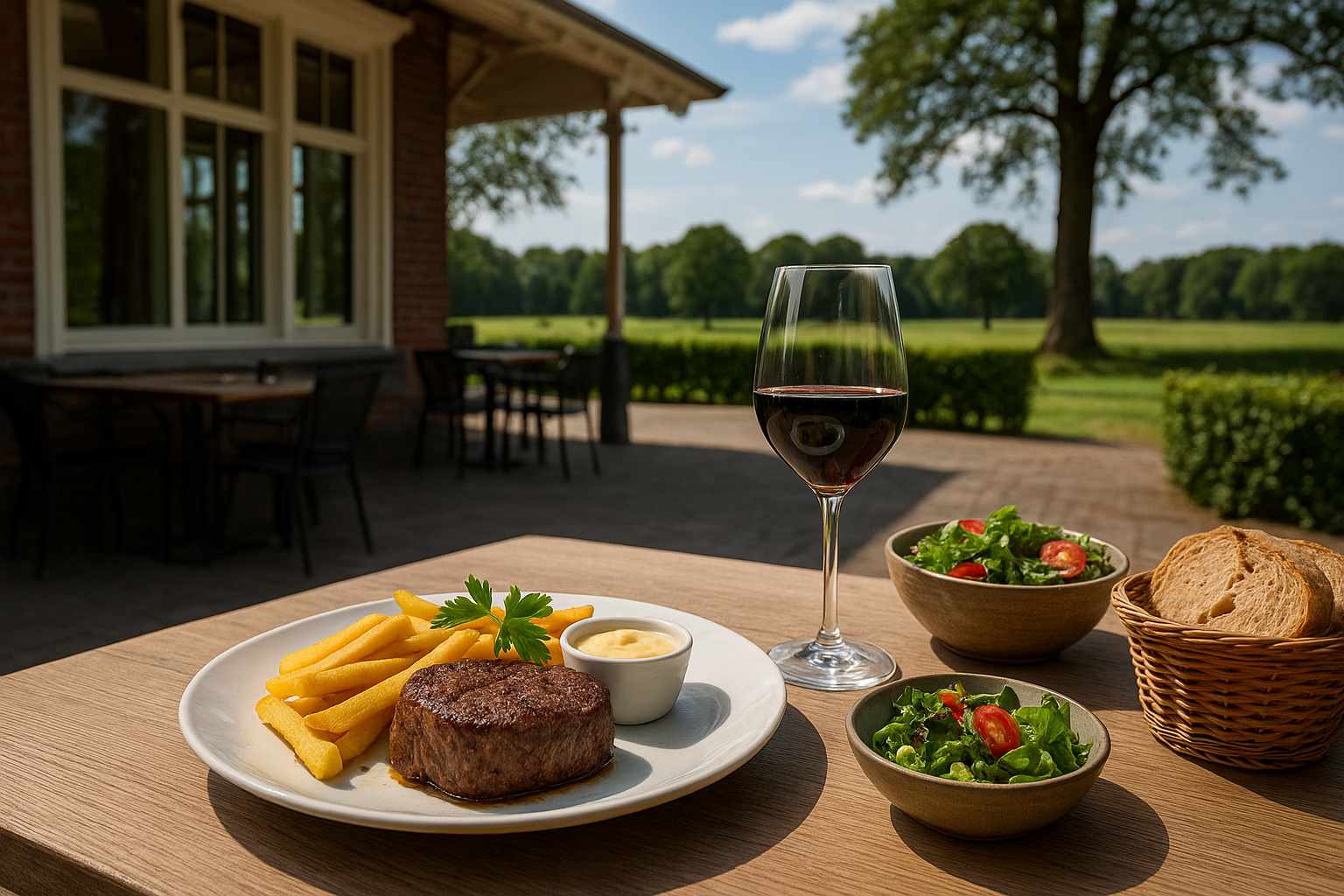 Foto bij Eten bij Heeren van Oranje aan het Mastbos: zo maak je van uit eten een avond uit